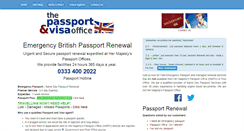 Desktop Screenshot of passportandvisaoffice.com